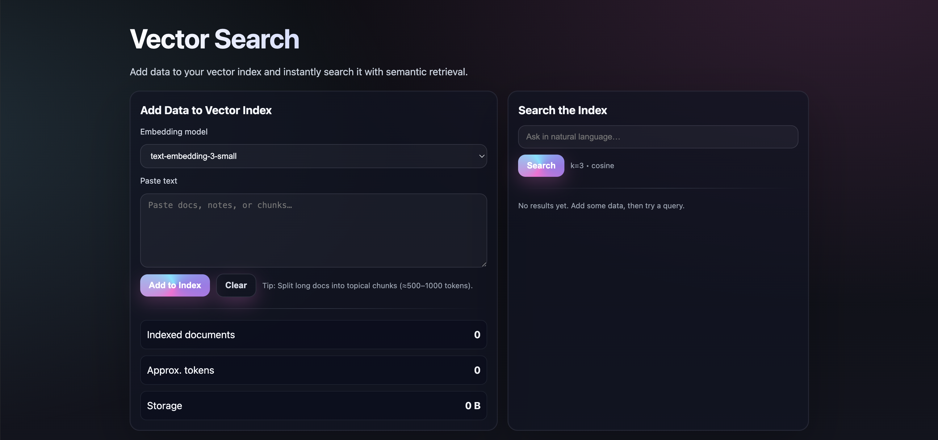 Semantic AI Search